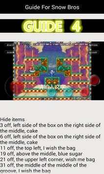 Guide For Snow Bros screenshot 4
