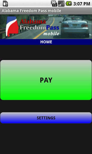 Alabama Freedom Pass mobile screenshot 1