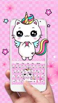 Lovely Cute Unicorn Keybaord screenshot 3