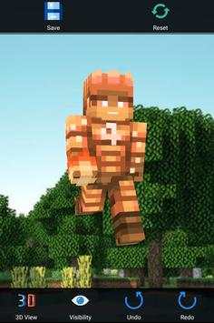 Skin Editor For Minecraft 3D screenshot 1