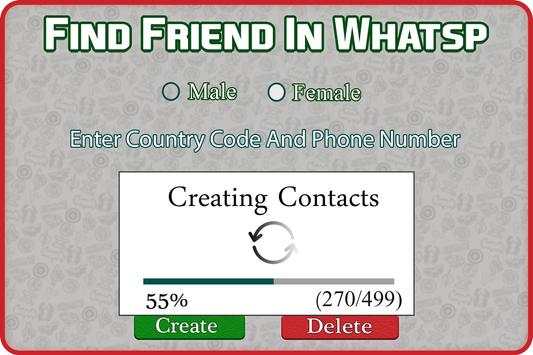 Friend Search for WhatsApp: Girlfriend Search screenshot 2