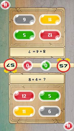 Math Duel: 2 Player Math Game screenshot 4
