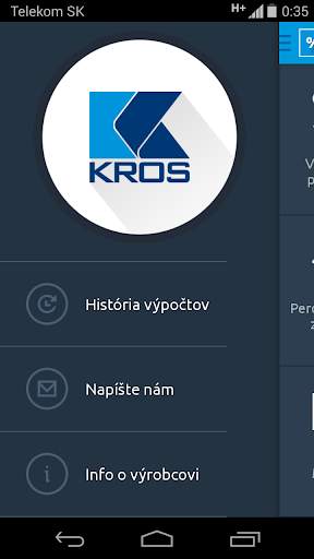 KROS Percentá скриншот 4