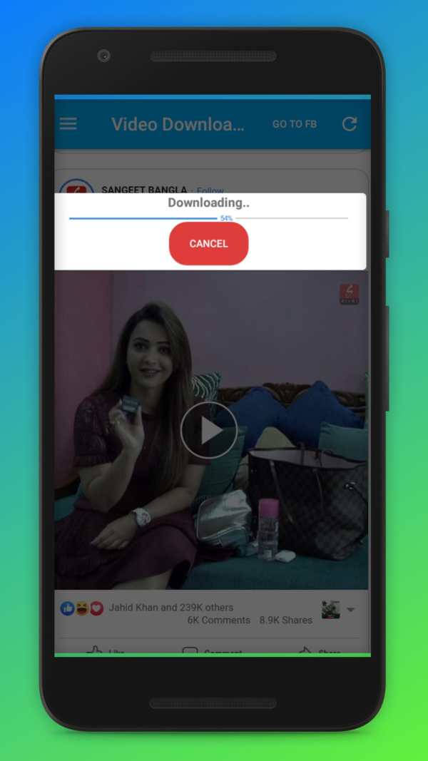 Video Downloader For Facebook-2020 screenshot 4