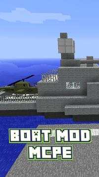 Boat Mod Untuk MCPE ' screenshot 1