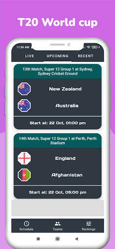 U19 World cup 2024 Live score screenshot 5