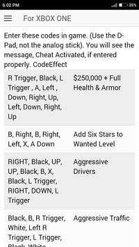 Codes for GTA San Andreas Game screenshot 5