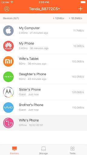 Tenda WiFi screenshot 1