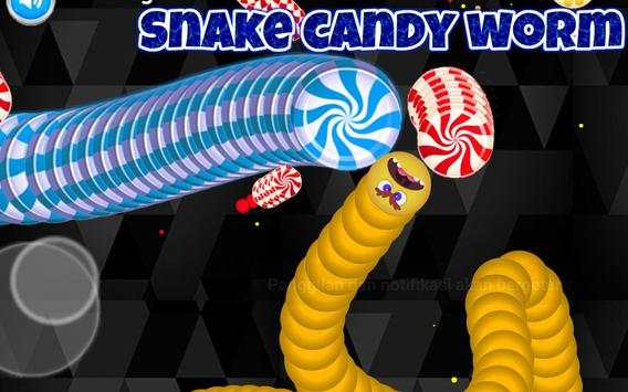 Worm Candy io - Snake Candy Sliter screenshot 4