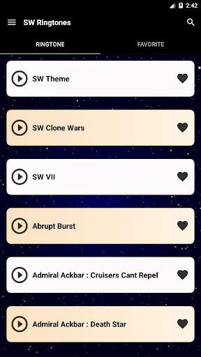 SW ringtones screenshot 7
