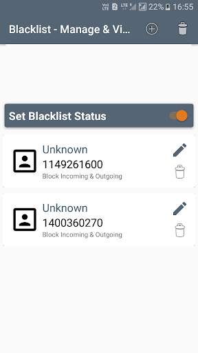 Call Blacklist - Call Blocker screenshot 4