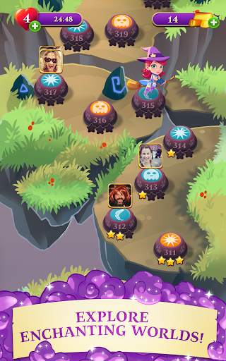 Bubble Witch 3 Saga screenshot 12