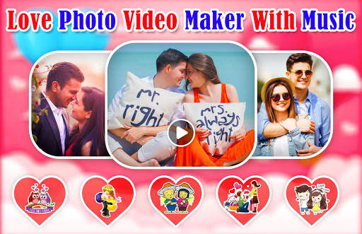 Love Photo Video Maker With Music screenshot 1