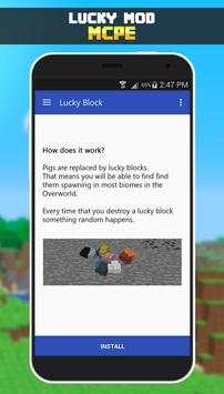 Lucky Block Mod for Minecraft screenshot 2