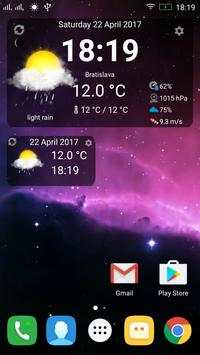 Weather & Clock Widget screenshot 1