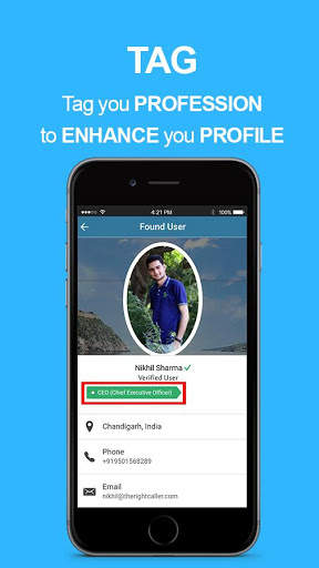 The Right Caller : Social Identifier screenshot 7