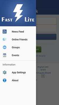 Fast and Lite for Facebook screenshot 2