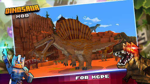 Dinosaur Jurassic Mod Craft screenshot 2