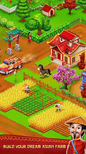 Asian Town Farm : Offline Village Farming Game screenshot 1