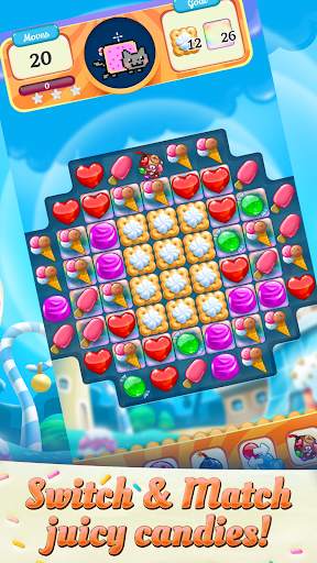Nyan Cat: Candy Match screenshot 1
