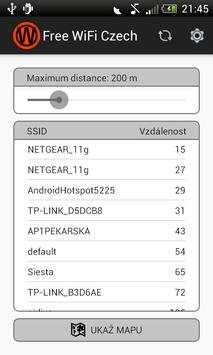 Free Wifi Czech screenshot 1