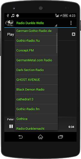 Gothic MUSIC RADIO screenshot 3