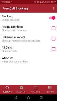 Free Call Blocking screenshot 1