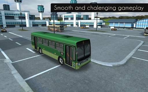 City Airport 3D Bus Parking screenshot 3