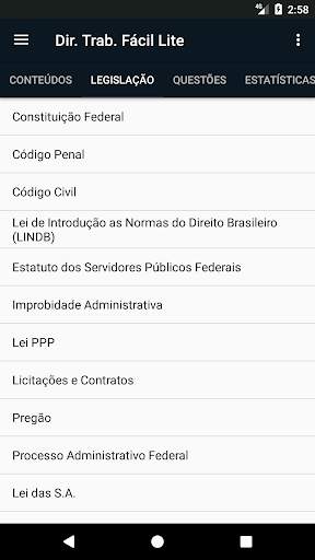 Direito do Trabalho Fácil Lite screenshot 2