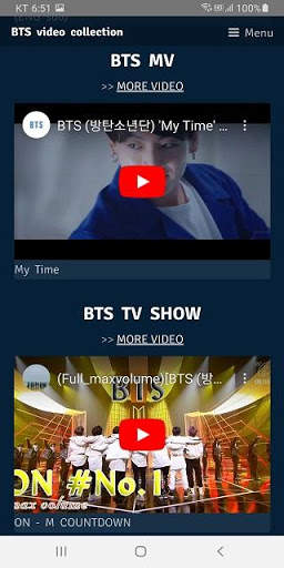 BTS video collection screenshot 3