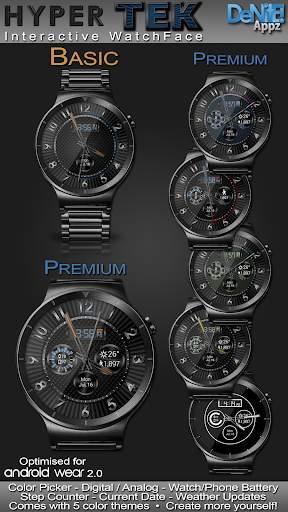 Hyper Tek HD WatchFace Widget & Live Wallpaper screenshot 2