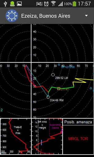 Radiosoundings screenshot 2