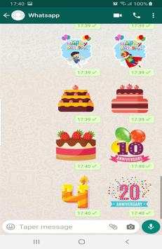 Happy Birthday Stickers for WhatsApp screenshot 8