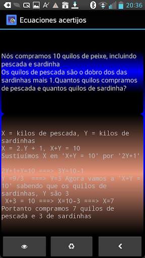 EQUAÇÕES COM EXEMPLOS DA VIDA REAL EXERCICIOS Test screenshot 2