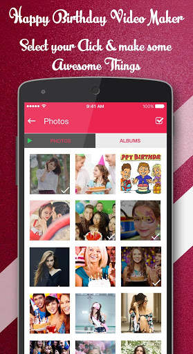 Happy Birthday Video Maker With Music screenshot 2