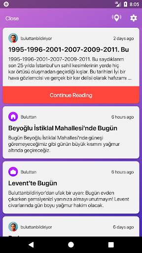 Buluttan - Weather of Turkey screenshot 4