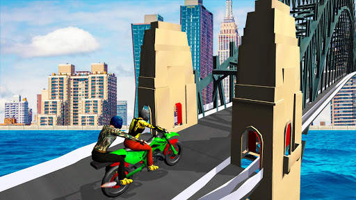 Bike Stunt race offline riding game screenshot 7