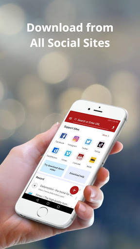 KUTY Video Downloader - Free Video Downloader app screenshot 1