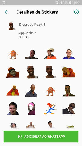 Memes Stickers Updated - Stickers BR screenshot 2