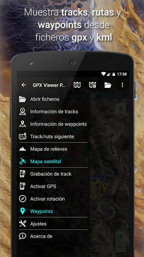 GPX Viewer PRO - Tracks, rutas y waypoints screenshot 1