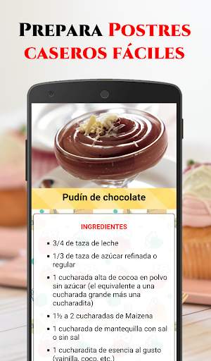 Postres Caseros Fáciles screenshot 1