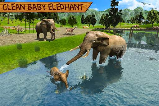 Wild Elephant Family Simulator screenshot 20