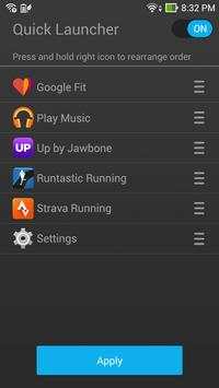 Quick Launcher - Android Wear screenshot 1