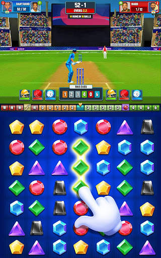 Cricket Rivals - New Cricket Match 3 Puzzle Games screenshot 4