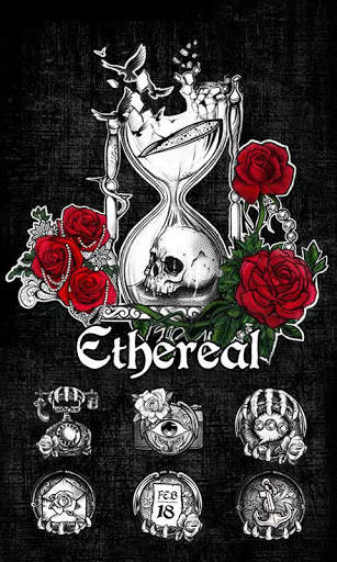 Ethereal GO Launcher Theme screenshot 1