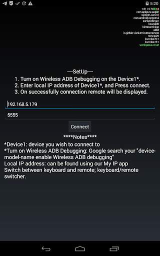 ADB Remote, Keyboard & Shell स्क्रीनशॉट 5