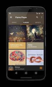 Flame Player - Music Player screenshot 2