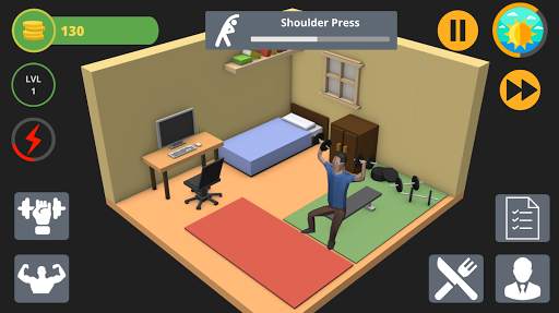 Bodybuilder Simulator - Bodybuilding Game screenshot 2
