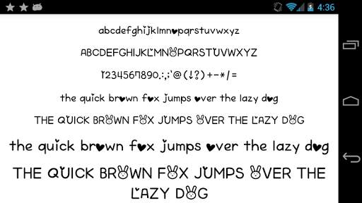 Written Fonts Message Maker screenshot 1