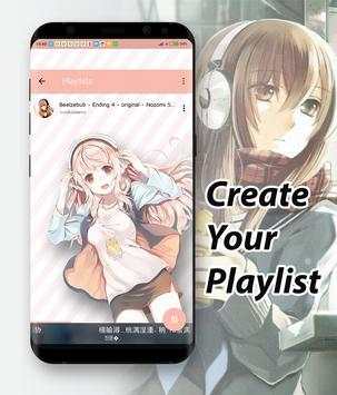 Anime Girl Music Player screenshot 3